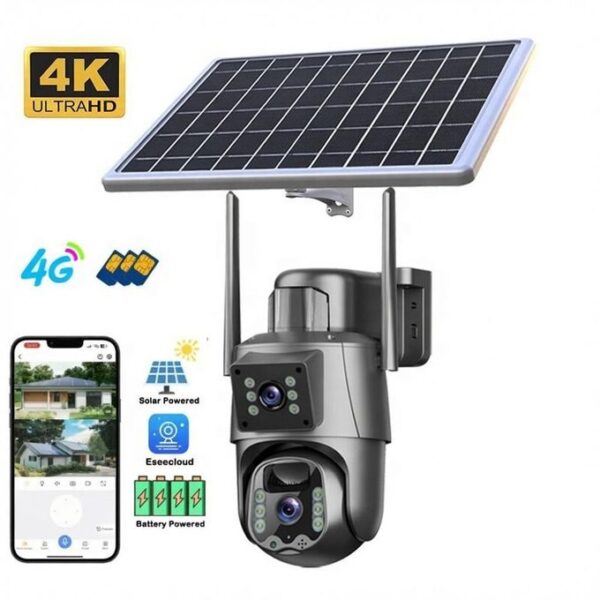 4G SIM Solar Security camera - 1