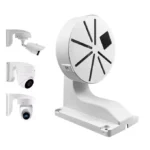 Dome CCTV Camera Bracket Waterproof Wall Mount Junction Box - White - 1