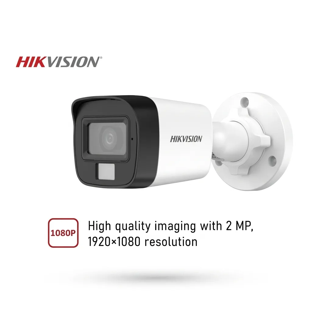 Hikvision 2MP Smart Hybrid Light ColorVu Indoor Camera White - 4