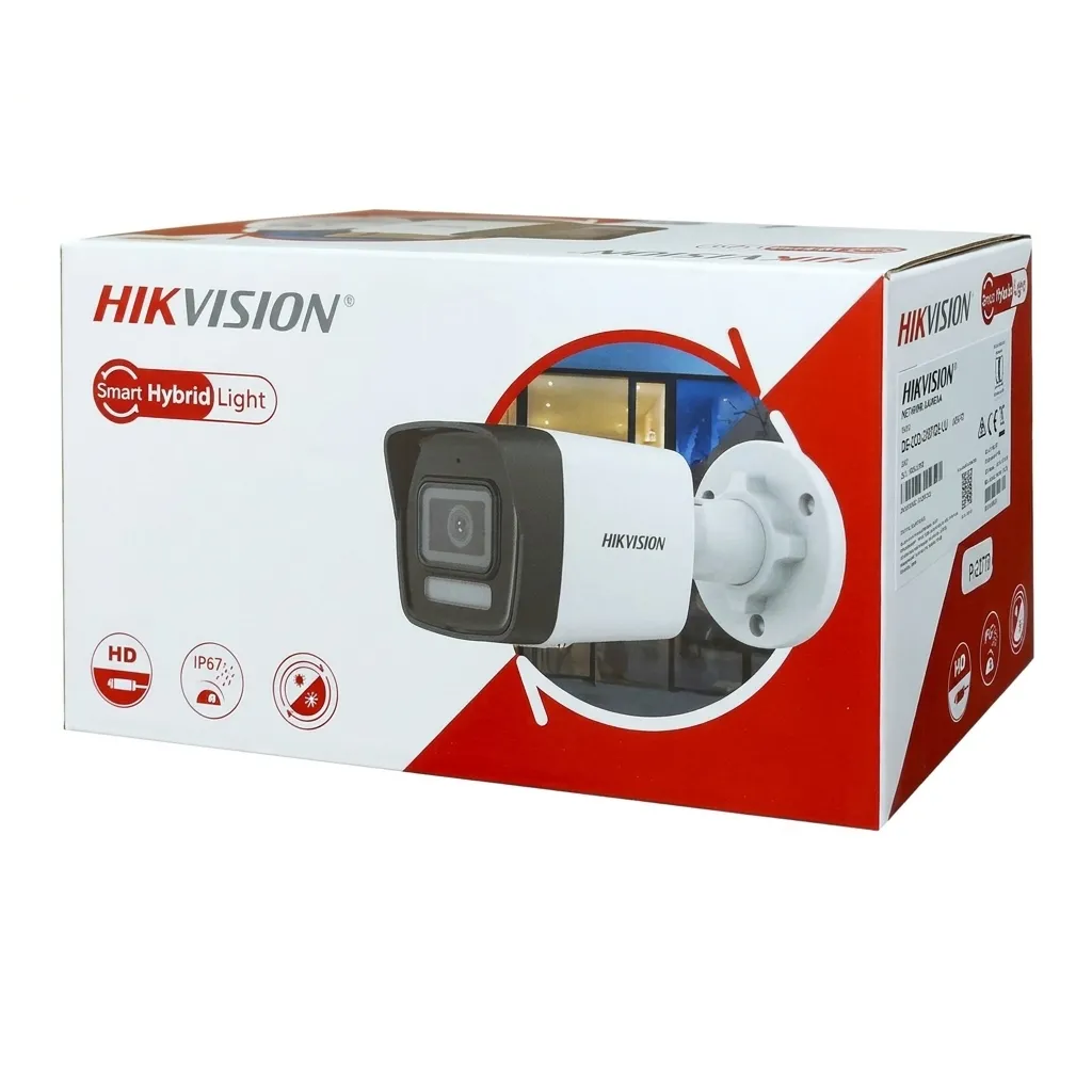 Hikvision 2MP Smart Hybrid Light ColorVu Indoor Camera White - 1